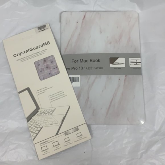 Hard Shell & Keyboard Cover with Keyboard protector NIP - Picture 1 of 4